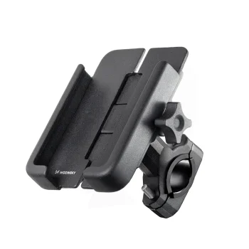 Wozinsky Aluminum Adjustable Phone Bike Mount Holder, Black