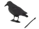 Raven Figure for Bird and Rodent Repelling, 40 cm