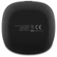 DKNY TWS BT 3D Rubber Matte Finish Wireless Headphones - Black