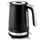 Berdsen BD-705 Electric Kettle, 1.7L, Black/Silver