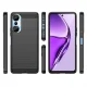 Infinix Hot 20S Case Carbon Case Flexible TPU Cover, Black