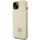 Guess iPhone 15 Plus Case 4G Strass Metal Logo, Gold