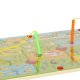 Magnetic Maze Board Game Farm, Wooden Travel Toy for Kids, 2 Players