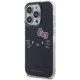 Hello Kitty iPhone 15 Pro Case IML Kitty Face, Black