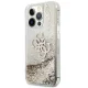 Guess 4G Big Liquid Glitter Case for iPhone 13 Pro Max - Gold
