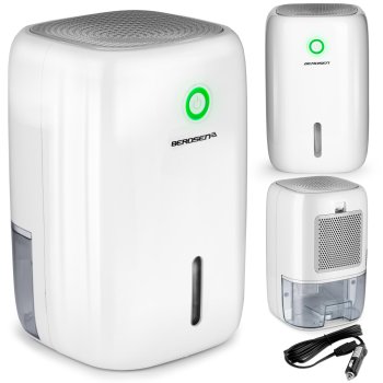 Air Dehumidifier, Moisture Absorber + Car Power Supply, Berdsen BR-20A