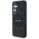 Guess 4G Round Patch Classic Logo MagSafe Case for Samsung Galaxy S25, Black