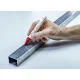 Pica Classic Industrial Paint Marker, 2-4mm Bullet Tip, Red