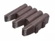 Garden Palisade Flowerbed Barrier Fence 215cm, Set of 8 Elements