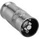 Peugeot Zeli Electric Pepper Mill 14 cm, Silver