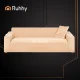 Ruhhy Velour Sofa Cover 190-230 cm, Beige