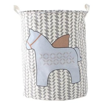 Toy Laundry Basket Pegasus Blue