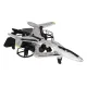 Syma P01 Airplane RC Drone 2.4 GHz with LED Lighting and Stunt Modes, Silver