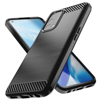 Carbon Case for OnePlus Nord N200 5G, Black