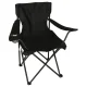 LUARO Folding Camping and Fishing Chair, Black
