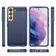 Samsung Galaxy S23+ Plus (SM-S916) Carbon Flexible Cover TPU Case, Blue | Telefona Maciņš Vāciņš Apvalks Bampers
