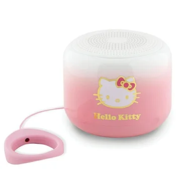 Hello Kitty Electroplate Gradient Bluetooth Speaker, Pink