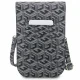 Guess G Cube Stripe Handbag for Phone, Black