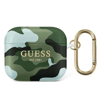 Guess AirPods 3 Case Camo Collection, Green/Khaki