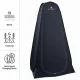 LUARO Pop-up Shower, Changing Room and WC Tent, Black