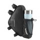 Wozinsky WBB23BK Under-Frame Bike Bag with Bottle Holder 1.5L, Black