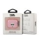 Karl Lagerfeld AirPods 3 Case Karl\'s Head Glitter, Pink