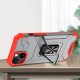 Crystal Ring Case Tough Rugged Cover for iPhone 13 mini, Red