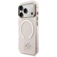 Karl Lagerfeld IML KL Script Logo MagSafe Phone Case Cover iPhone 17 Pro - Pink