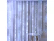 Christmas Curtain, String Wire Fairy Lights, 300 LED, 3x3 m, Cold White