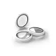 Etteri Camera Lens Protector for Samsung Galaxy S26 Plus, Silver