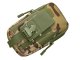 Tactical Military Waist Bag Molle System, Green Camo