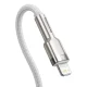 USB-C to Lightning Cable Baseus Cafule 20W 1m White