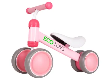 Ecotoys JM-118 Mini Balance Bike for Kids, Pink