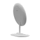 Humanas HS-ML03 Magnifying Makeup Mirror with LED Light and 5x Magnification, White