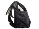Front pet carrier backpack for dog or cat, black