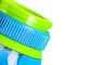 Bug Viewer Magnifier Jar for Insect Observation 5x with Toy Bug, Blue-Green