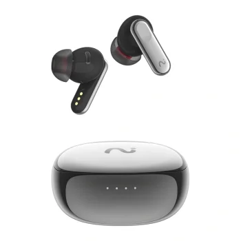 VIAIM Nano+ AI Earbuds with Voice Recorder, Silver