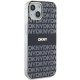 DKNY iPhone 15 / 14 / 13 Case IML Mono & Stripe MagSafe, Black