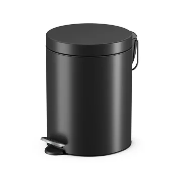 Pedal Bin Hailo Selekta S, 5L, Soft-Close, Black
