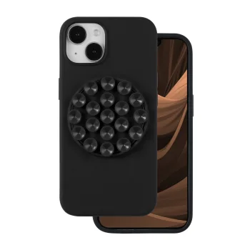 Silicone Stick Case for iPhone 14 Pro 6.1", Black