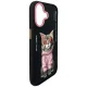 Nimmy Glasses Cool Cat Case for iPhone 17, Black