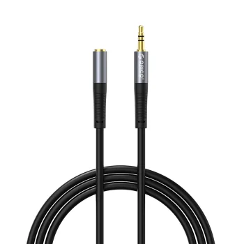 Orico AXF 3.5mm Mini Jack Male to Female Audio Extension Cable 3m, Black