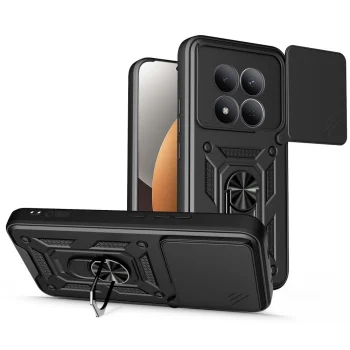 Tech-Protect CamShield Pro Case for Xiaomi Poco M8 Pro / Redmi Note 15 Pro+ 5G, Black