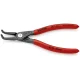 KNIPEX 48 21 J21 Precision Circlip Pliers, 90° Angled, 165 mm