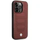 BMW Case for iPhone 14 Pro Max 6.7\" BMHMP14X22RPSR Burgundy
