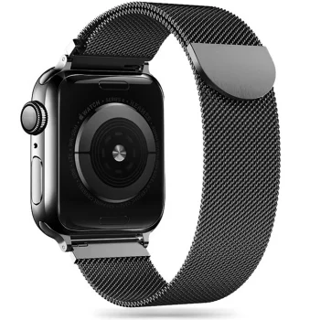 Tech-Protect MilaneseBand for Apple Watch (42/44/45/49 mm), Black