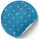 Child Head Support Band for Car Seat, Blue with Stars