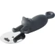 OTOTO Kitty Cut Pizza Cutter, Black