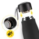 Mountain Goat Thermal Bottle with Strap 540 ml, Black