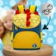 Lightweight Kids Backpack with Dinosaur Motif, Waterproof